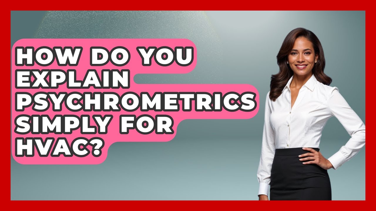 How Do You Explain Psychrometrics Simply For HVAC? - Mechanical Engineering Explained