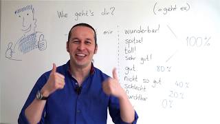 Learn German   A1   Lesson  7 Wie gehts dir  How are you in German