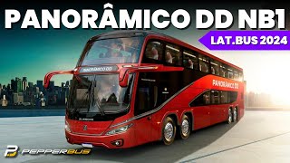 PANORÂMICO DD NB1 NA LAT.BUS 2024! #PepperBusNaLatBus #latbus