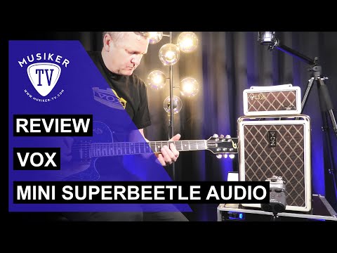 Vox Mini Super Beetle Audio - Ivory Nutube Bluetooth Audio + Guitar Amp image 7