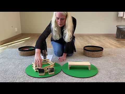 Andakt med Godly Play - Psaltaren 23 och den gode Herdens bord.