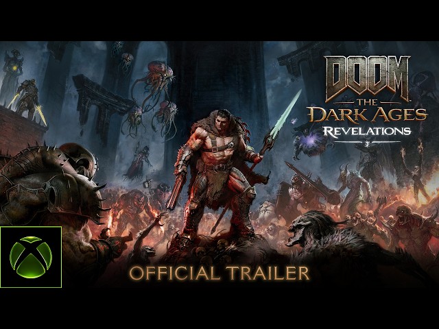 Titulný obrázok Youtube videa s názvom DOOM The Dark Ages Revelations Trailer