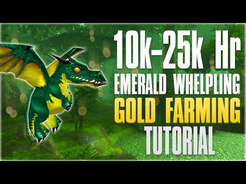 WoW Gold Farming 10k - 25k a HOUR! 7.0.3 Emerald Whelpling Gold Farming Tutorial (World of Warcraft)