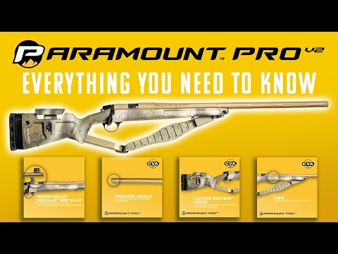 CVA Paramount Pro V2- Everything you need to know | New Precision Muzzleloader 2023