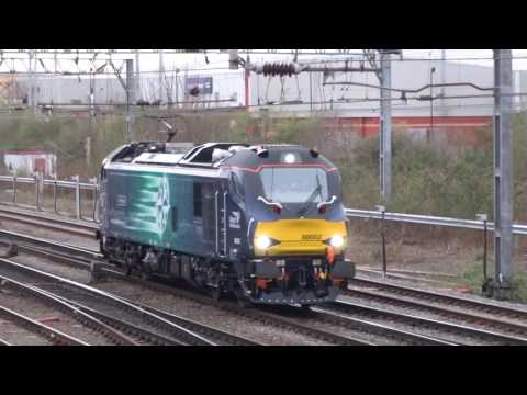 Class 88. 88002, Prometheus at Crewe, 29/03/2017