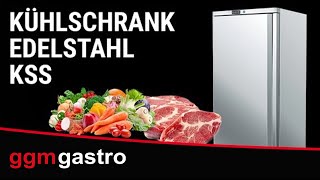 Réfrigérateur de stockage inox ECO – 400 litres – avec 1 porte