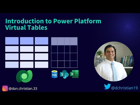Introduction to Power Platform Virtual Tables Introduction to Power Platform Virtual Tables