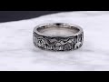 video - Mountain Bear Buffalo Wedding Band