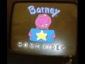 Barney Home Video 2001 VHS From Barney Let S Go To The Zoo