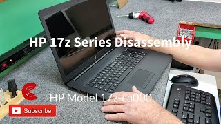 HP 17.3 inch Laptop Disassembly 17z Series