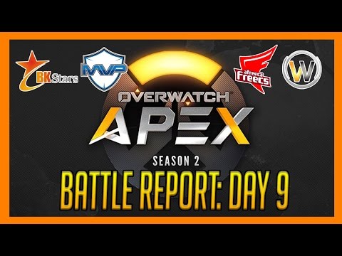 Overwatch Battle Report: BK Stars vs MVP Infinity & Afreeca Freecs Red vs LW Blue