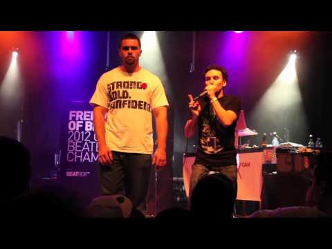 2012 Canadian Beatbox Champs FINALS - Scott Jackson vs Peterpot OFFICIAL VIDEO