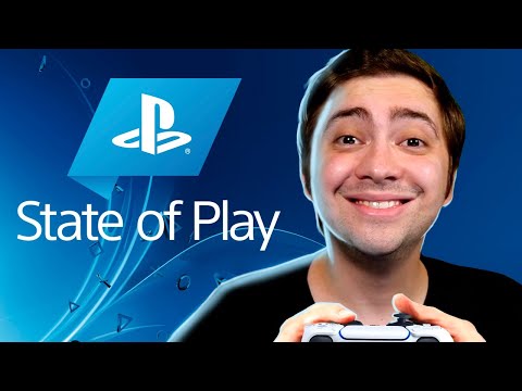 alanzoka assistindo State of Play, o primeiro do ano