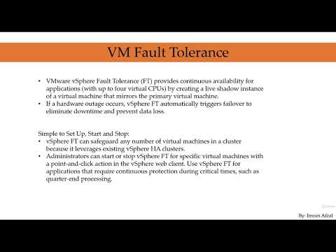 VMware Fault Tolerance (FT) Explained | Step-by-Step Demo & Setup Guide