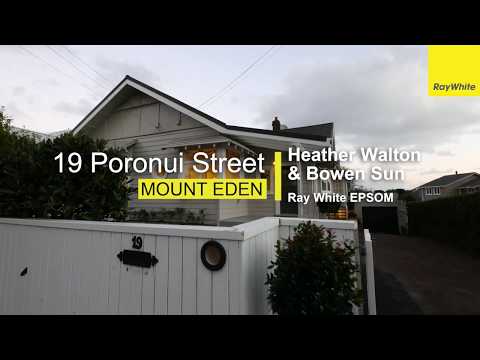 19 Poronui Street, Mt Eden - Heather Walton & Bowen Sun