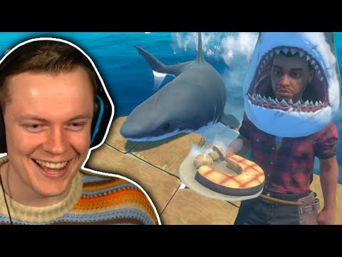 Playing RAFT for the First Time was AMAZING - Raft w/ CJ and Psycho
