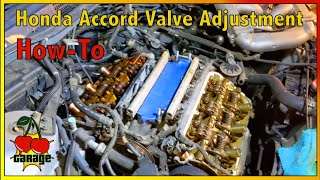 2001 Honda Accord Valve Adjustment HOW-TO (In-Depth)