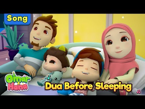 Omar & Hana | Dua Before Sleeping | Islamic Songs for Kids | Nasheed