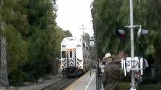Amtrak and Metrolink Trains at San Juan Capistrano