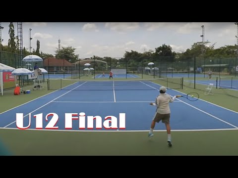 Kunanan Pantaratorn (Puthi) vs Phopthum : Tennis Tournament U12 Final