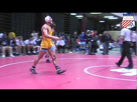 NAIA 197- Kamron Jackson (Great Falls) over Spencer Adams (Campbellsville) Pin 2.17