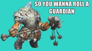 So You Wanna Roll a Guardian [A PF2e Class Guide]