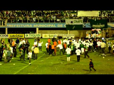 volta olimpica da Chape parte 1