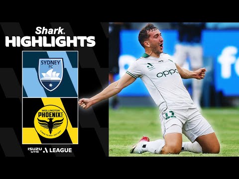Sydney FC v Wellington Phoenix | SHARK HIGHLIGHTS | Isuzu UTE A-League 2025-26 | Round 13