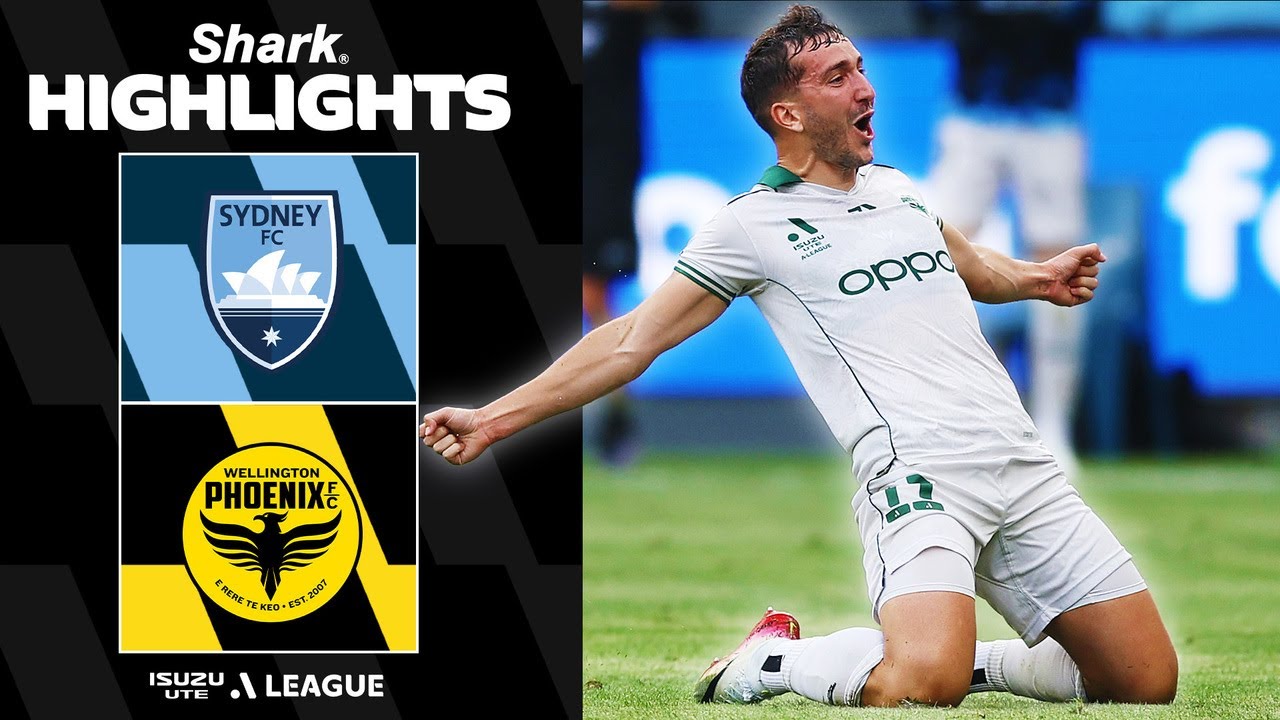 Sydney vs Wellington Phoenix Highlights