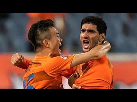 Fellaini great goal: Shandong Luneng VS Guangzhou Evergrande 25/6/2019