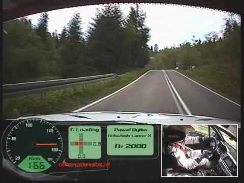 Paweł Dytko - GSMP Cisna 2010 - Onboard