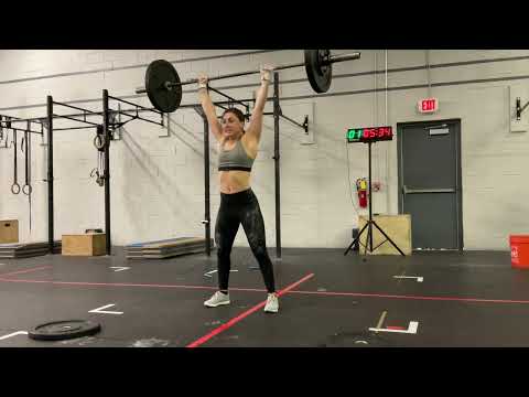 Nina Freda - CrossFit Open Workout 22.3 - Rx Division - Hardbat Athletics