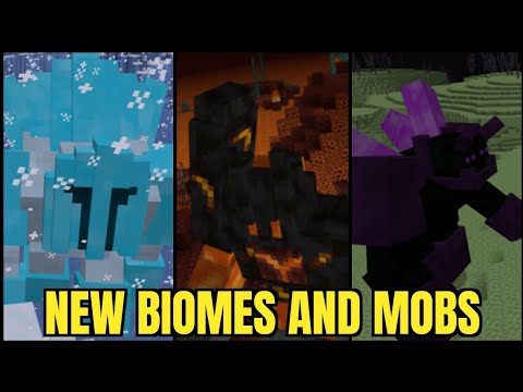 Insane Minecraft Update: 10 New Mobs & Biomes!