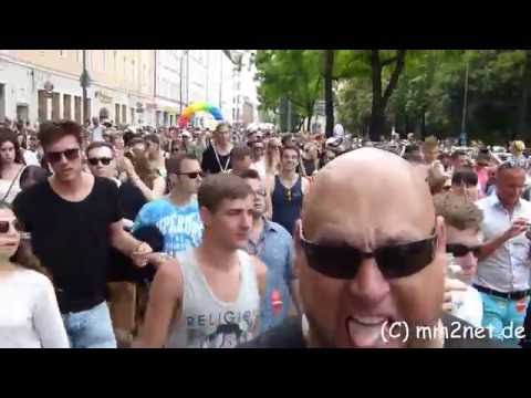 CSD München 2016 - Die gesamte Politparade, kurz vor dem Isartor