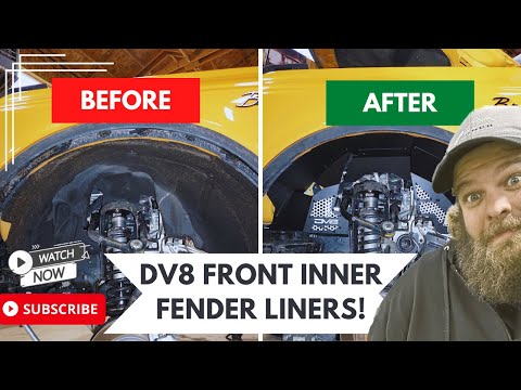 Inner Fender Liners from DV8 - Installation on a Ford Bronco!