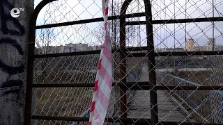 Поставиха допълнителни прегради на затворения въжен мост в Кърджали заради опити за преминаване