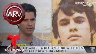 Hijo biológico de Juan Gabriel no podrá heredar | Al Rojo Vivo