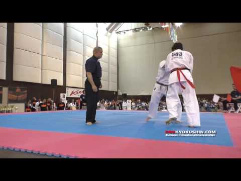 IKO EC 2016, 1 round -80 Norbert Pallag (Hungary) - Antonio Tusseau (France, aka)