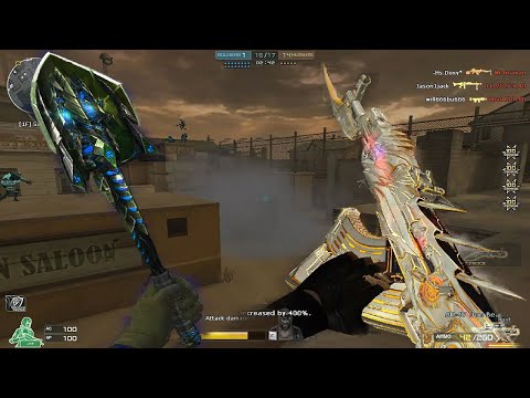 Crossfire NA 2.0 : AK47 Iron Beast ( Gilded Skin) - Hero Mode X - Zombie V4