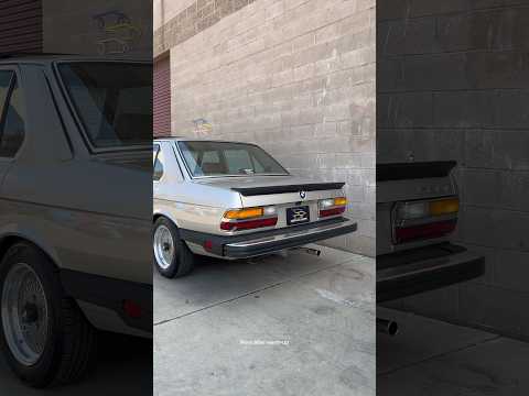 Thumbnail for 1986 BMW 528e - ASMR #bmw #e28