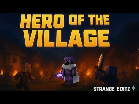 The Hero Of The Village 🗿| Minecraft | #edit#minecraft 