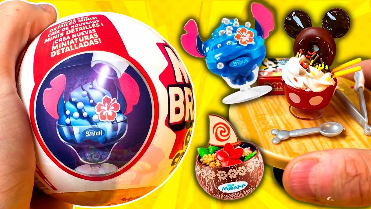 Vídeo de Mini Brands Create Disney Snacks