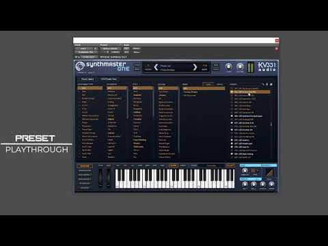 Synthmaster One (No Talk) | Preset Playthrough