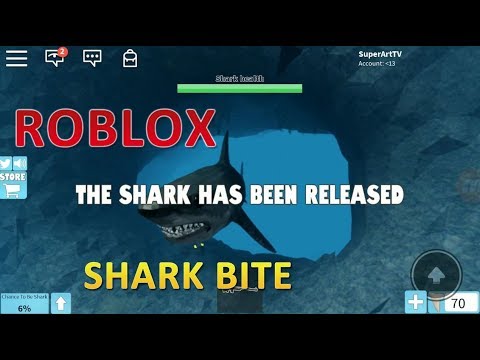 ROBLOX. SharkBite. Акула под Прицелом