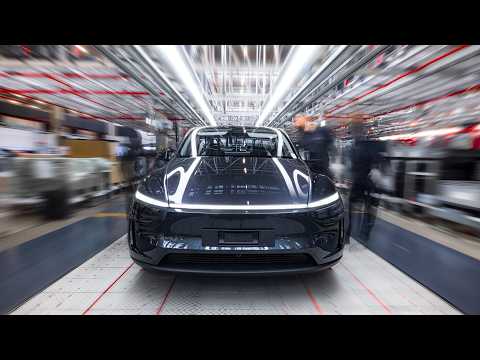 New Teslas Drive Themselves Off The Line