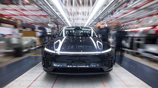 Tesla Drive Themselves Off The Line At Giga Berlin