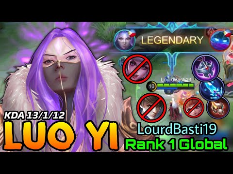 Annoying Mage Luo Yi Legendary Plays - Top 1 Global Luo Yi by LourdBasti19 - MLBB
