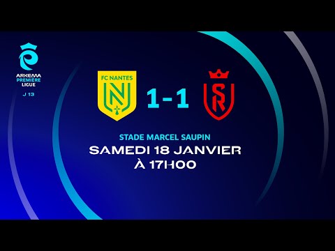 J13 I FC Nantes - Stade de Reims (1-1), le résumé I Première Ligue FFF 2024-2025