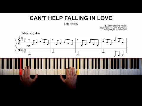 YouTube video about: Can t help falling in love sheet music pdf?