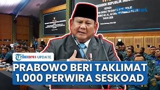 Prabowo Beri Taklimat 1.000 Perwira Seskoad di Bandung, Sampaikan Arahan Strategis Pembekalan Siswa